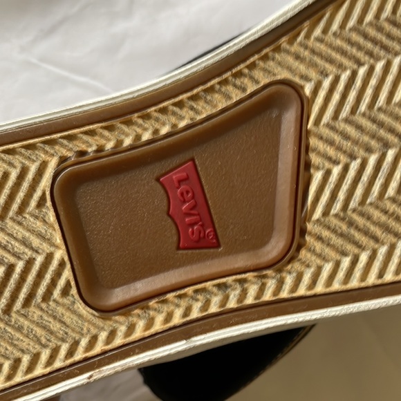 Levi’s men’s black canvas sneakers shoes size 13 BNWT - Picture 8 of 12